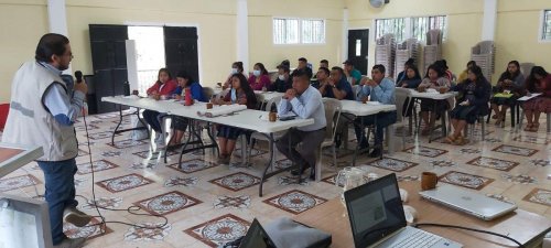 Trabajadores municipales son capacitados en temas de aguas residuales 