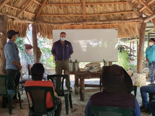 AMSCLAE entrega equipo e insumos para la producción apícola en Santiago Atitlán 