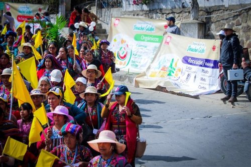 Educadores ambientales promuven mensaje ambiental ene evento catolico 