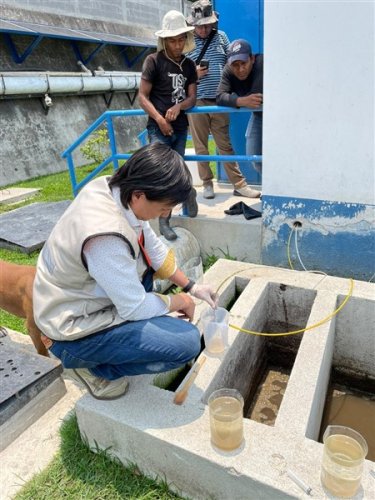 Asistencia técnica contribuye al funcionamiento del sistema de tratamiento de aguas residuales en Panajachel 