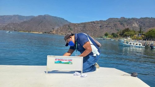 Continúa campaña Tirar la Basura por la ventana, es TIRARLA AL LAGO