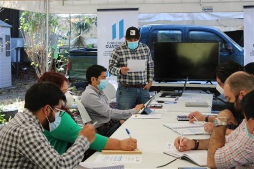 Primera reunión de la Comisión de manejo y conservación de recursos naturales del departamento de Sololá.