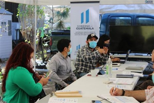 Primera reunión de la Comisión de manejo y conservación de recursos naturales del departamento de Sololá.