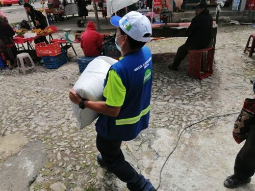 Mejorador de suelos promovido en Chichicastenango