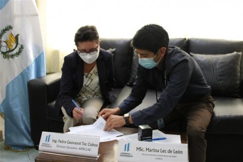 AMSCLAE y CUNSOL firman carta de entendimiento para la preservación de la cuenca del lago Atitlán 