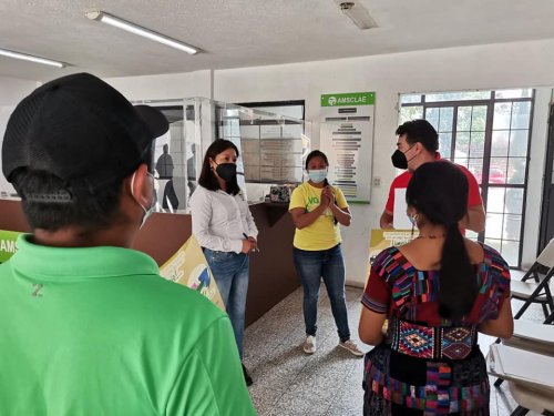 AMSCLAE promueve acciones estratégicas de concientización en San Marcos la Laguna 