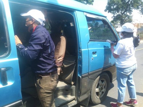 Campaña "Tirar la Basura por la ventana, es tirarla al lago" promovida en San Lucas Tolimán