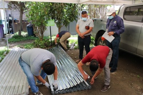 AMSCLAE apoya a la Municipalidad de San Juan La Laguna para la activación del Sistema de Tratamiento de Desechos Sólidos