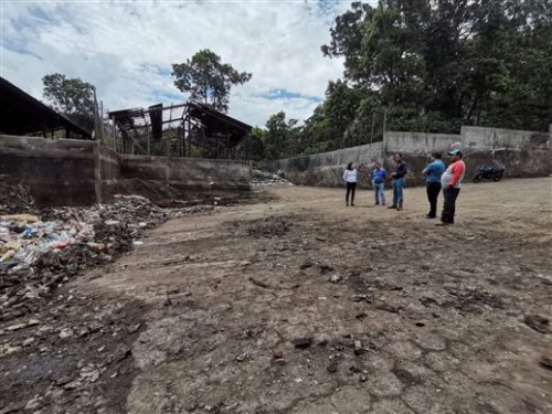 AMSCLAE apoya a la Municipalidad de San Juan La Laguna para la activación del Sistema de Tratamiento de Desechos Sólidos