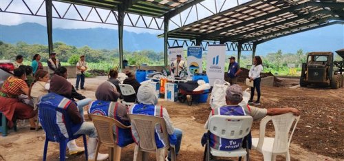 Entrega de equipo fortalecerá gestión integral de los residuos y desechos sólidos en Santiago Atitlán