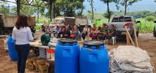 Entrega de equipo fortalecerá gestión integral de los residuos y desechos sólidos en Santiago Atitlán