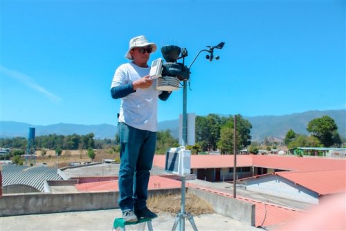 Mantenimiento de las estaciones meteorológicas