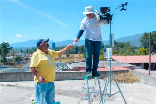 Mantenimiento de las estaciones meteorológicas