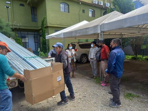 Sistema fotovoltaico contribuirá a la distribución de agua segura en San Juan Argueta, Sololá