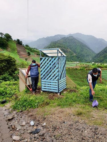 Instalación de casetas para la recolección de envases de agroquímicos