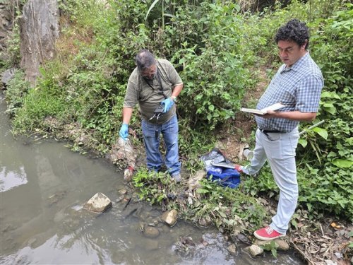 Inspección interinstitucional verifica río Cojolya