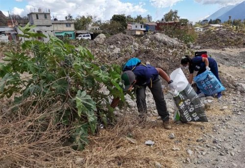 AMSCLAE participa en segunda jornada de limpieza en la desembocadura del río San Francisco