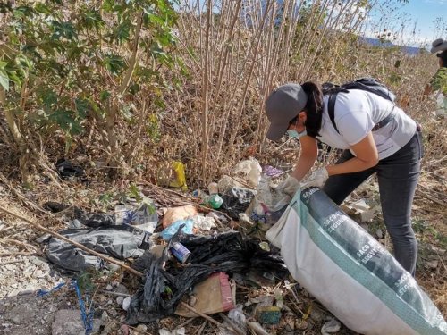 AMSCLAE participa en segunda jornada de limpieza en la desembocadura del río San Francisco