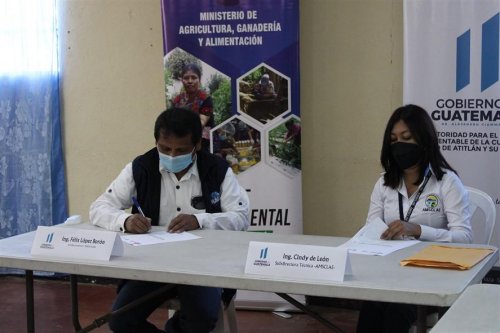 AMSCLAE y MAGA firman plan de trabajo interinstitucional 