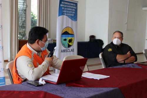 Mesa técnica del Tzanjuyu se reúne para continuar con las acciones de mejoramiento de la Planta de Tratamiento de Aguas Residuales