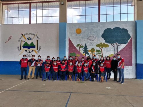 AMSCLAE promueve educación ambiental a través de murales ambientales