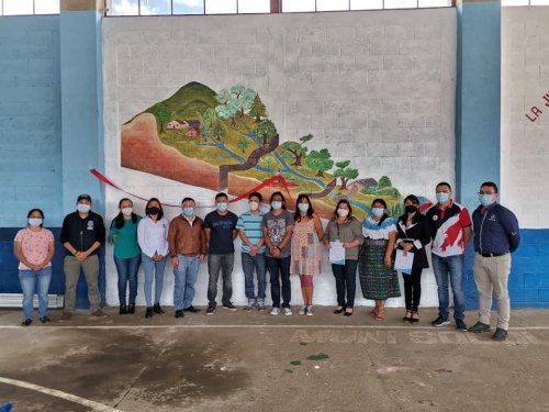 AMSCLAE promueve educación ambiental a través de murales ambientales