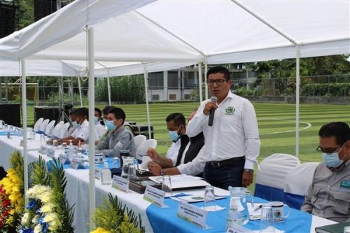 Con el objetivo de fortalecer el manejo adecuado del recurso hídrico en el municipio de San Marcos la Laguna, se inauguró la Oficina  Municipal de Agua y Saneamiento -OMAS-, para propiciar un servicio eficiente y de calidad en el municipio