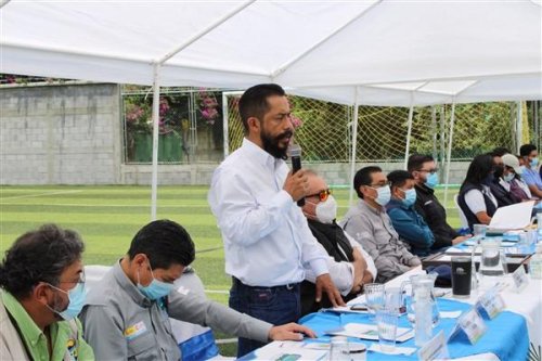 Con el objetivo de fortalecer el manejo adecuado del recurso hídrico en el municipio de San Marcos la Laguna, se inauguró la Oficina  Municipal de Agua y Saneamiento -OMAS-, para propiciar un servicio eficiente y de calidad en el municipio