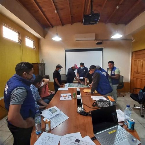 Se preparan condiciones para la activación de la Planta de Tratamiento en Santiago Atitlán.