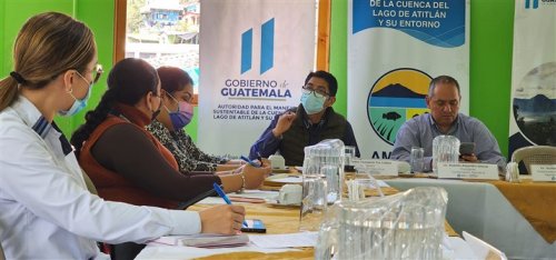 AMSCLAE presenta proyectos prioritarios en apoyo a las municipalidades de la Cuenca del lago Atitlán