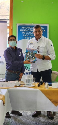 AMSCLAE presenta proyectos prioritarios en apoyo a las municipalidades de la Cuenca del lago Atitlán