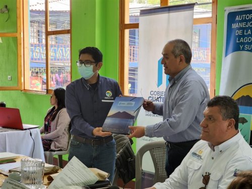 AMSCLAE presenta proyectos prioritarios en apoyo a las municipalidades de la Cuenca del lago Atitlán