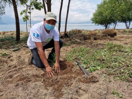 Inicia campaña de reforestación interinstitucional 2021