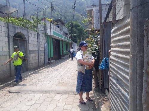 AMSCLAE implementa campaña de sensibilización domiciliar en San Lucas Tolimán