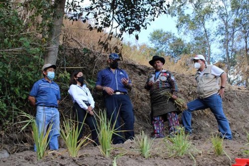 Inauguración del Mejoramiento del Sistema de Mini-riego en la Aldea El Tablón, Sololá