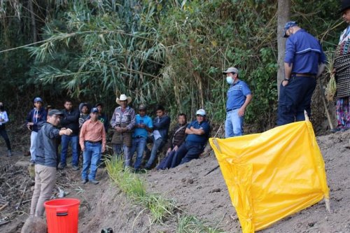 Inauguración del Mejoramiento del Sistema de Mini-riego en la Aldea El Tablón, Sololá