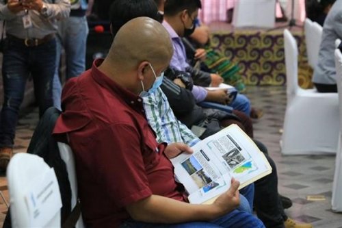 Gobiernos locales participan en la presentación del estado actual del Lago y grandes retos para la Cuenca del Lago Atitlán.