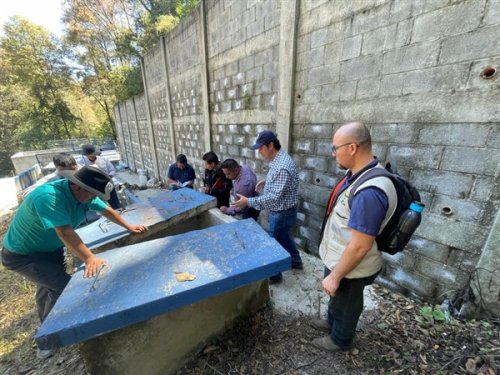 VISITA A LA PLANTA DE TRATAMIENTO DE SANTA LUCIA UTATLAN