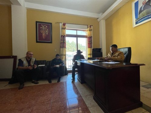 AMSCLAE brinda acompañamiento a la Municipalidad de Santa Lucía Utatlán para mejorar sistema de tratamiento